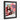 Harley Quinn Wall Art — Ornate frame — black