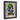 Hoisted Fortune Wall Art — Ornate frame — black