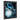 Lucario by Artist Dayandnite Wall Art — Ornate frame — black