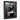 Mei Mei Wall Art — Ornate frame — black