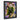 Might Guy and Rock Lee Wall Art — Ornate frame — black