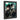 Mina Ashiro and Kafka Hibino Wall Art — Ornate frame — black