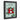 Never Look Back Wall Art — Ornate frame — black