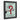 Roll the Dice Wall Art — Ornate frame — black