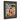 Straw Hat Crew Wanted Wall Art — Ornate frame — black