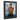 Zoro Wall Art — Ornate frame — black