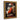 Bad Santa Wall Art — Ornate frame — gold