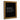 Discipline Black Wall Art — Ornate frame — gold