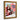 Harley Quinn Wall Art — Ornate frame — gold