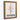 No Shortcuts Wall Art — Ornate frame — gold