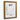Talent vs Discipline Wall Art — Ornate frame — gold