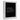 Courage Black Wall Art — Ornate frame — white