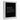 Growth Black Wall Art — Ornate frame — white