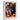 Gundam Exia Wall Art — Ornate frame — white