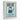 Rent Due Wall Art — Ornate frame — white