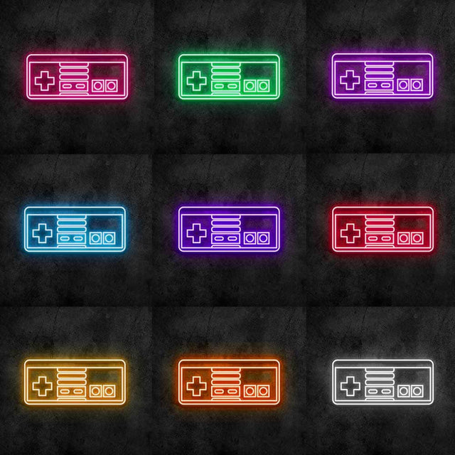 Nes. Sign Nintendo NES Neon Sign β Canvas Freaks