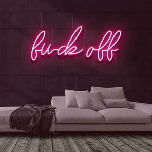 Fuck Off Neon Sign