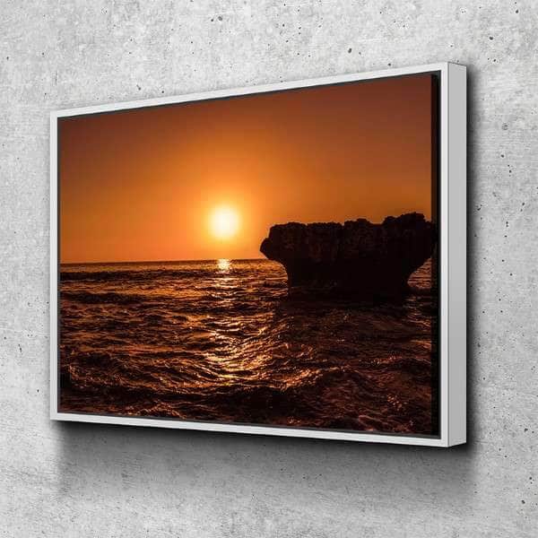 Sunset Rock Wall Art – Canvas Freaks