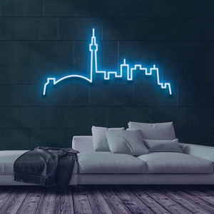 Toronto Skyline Neon Sign