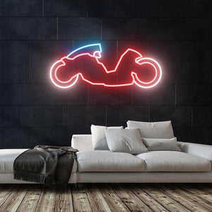Bike of the Protagonist Neon Sign