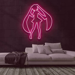 Miku Neon Sign