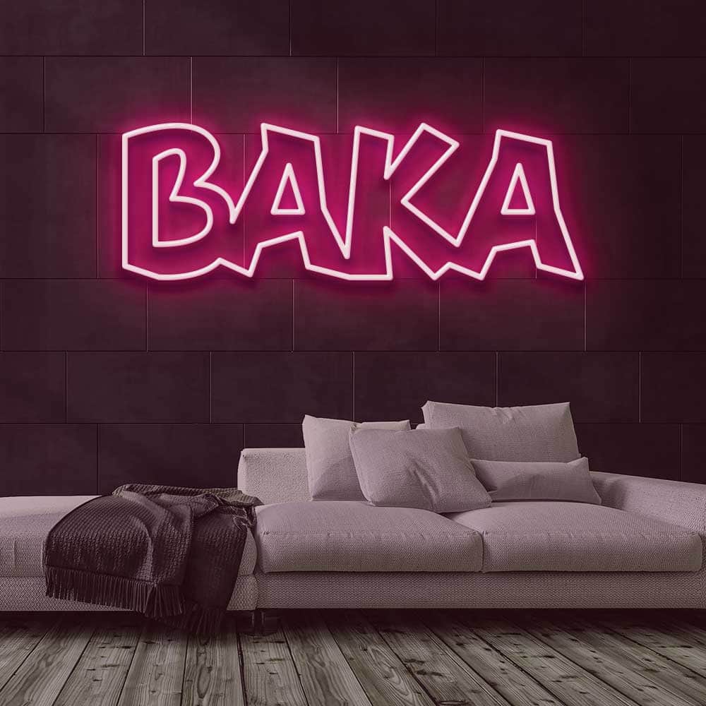 Baka Neon Sign – Canvas Freaks