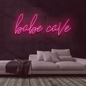 Babe Cave Neon Sign
